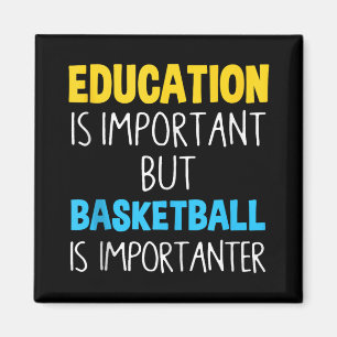 Imán La educación es importante, pero el baloncesto es