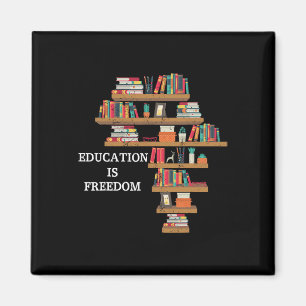Imán La educación es libertad historia negra afroameric