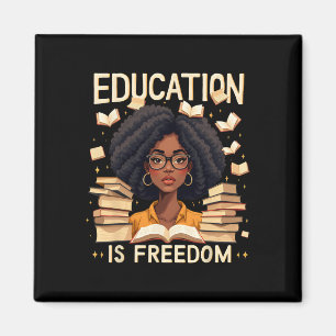 Imán La educación es libertad Orgullosa de la enseñanza
