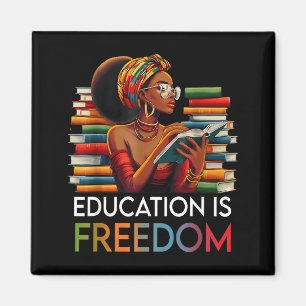 Imán La educación es profesor negro libros historia neg