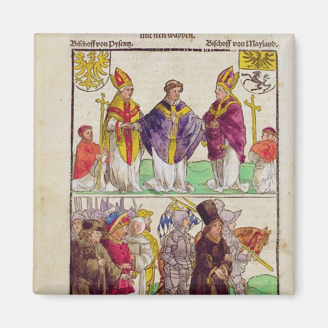 Imán La ejecución de Jan Hus (Frente)