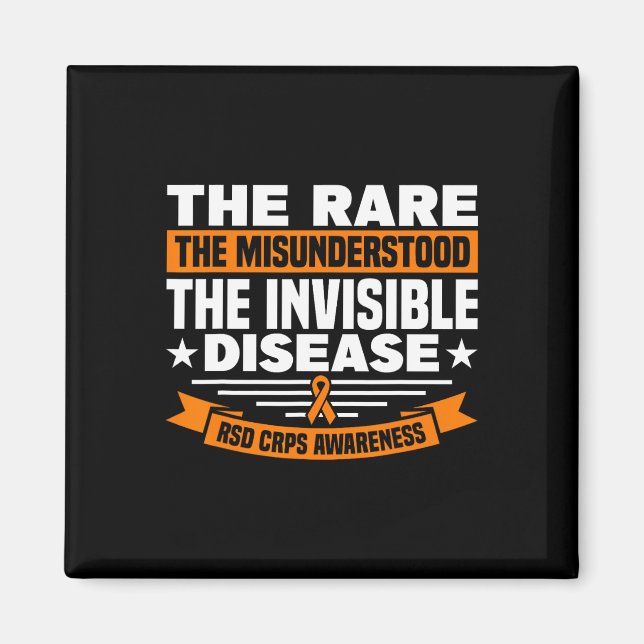 Imán La Enfermedad Invisible RSD CRPS A (Frente)