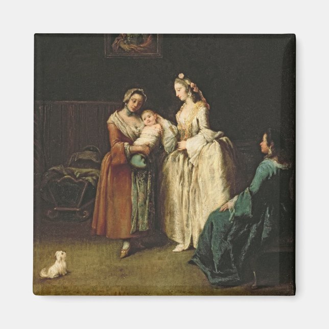 Imán La enfermera mojada (Frente)