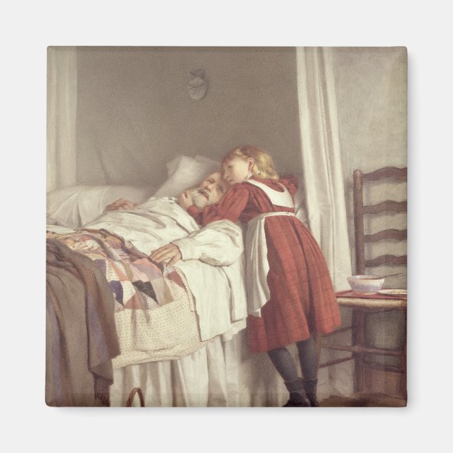 Imán La enfermera pequeña del abuelo (Frente)