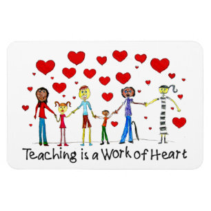 Imán La enseñanza es un trabajo de corazón
