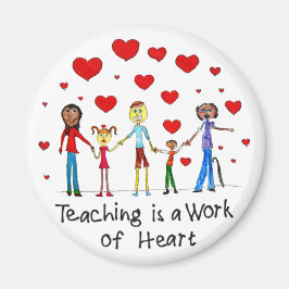 Imán La enseñanza es una obra de Heart Magnet