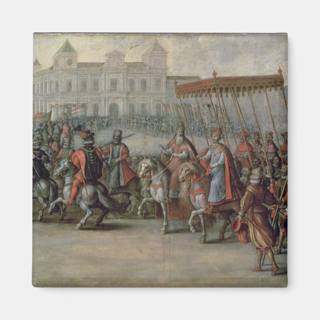 Imán La entrada de Carlos V (Frente)