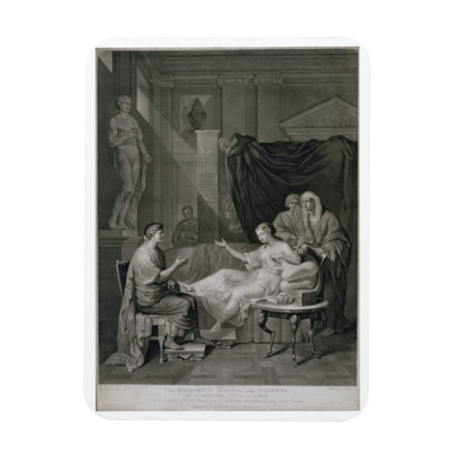 Imán La entrevista de Augusto y Cleopatra, grabada (Vertical)