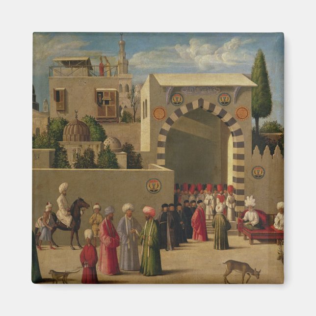 Imán La entrevista del embajador veneciano (Frente)