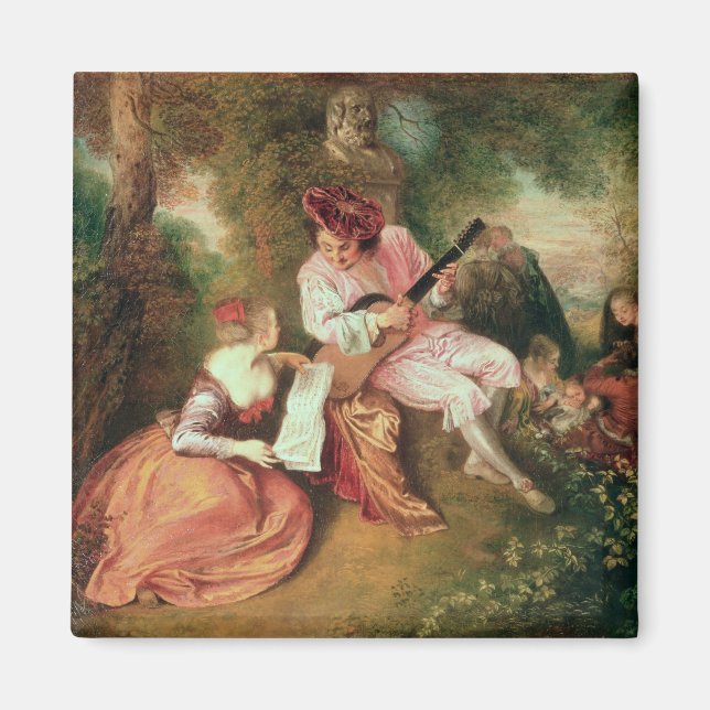 Imán La escala del amor, 1715-18 (Frente)