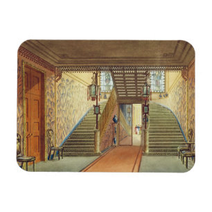 Imán La escalera, de vistas del pabellón real, B
