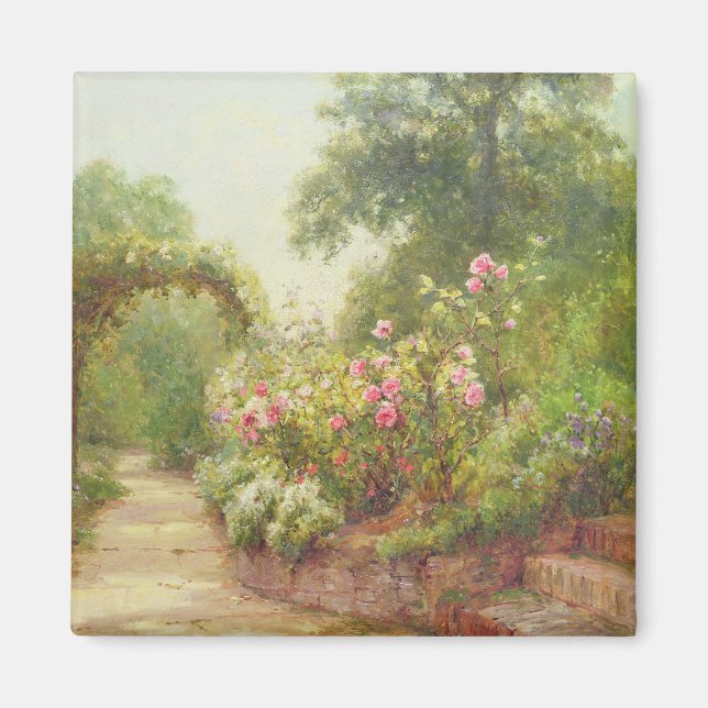 Imán La Escalinata Del Jardín (Frente)