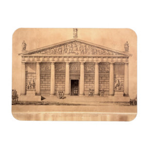 Imán La escuela de montar a caballo de los guardias