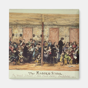 Imán La escuela desigual, calle del oeste, Smithfield