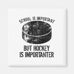 Imán La escuela es importante, pero el hockey es import