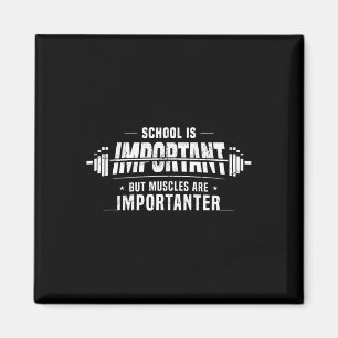 Imán La Escuela Es Importante, Pero Los Músculos Son Im
