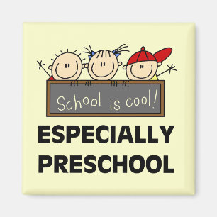 Imán La escuela preescolar es camisetas y regalos