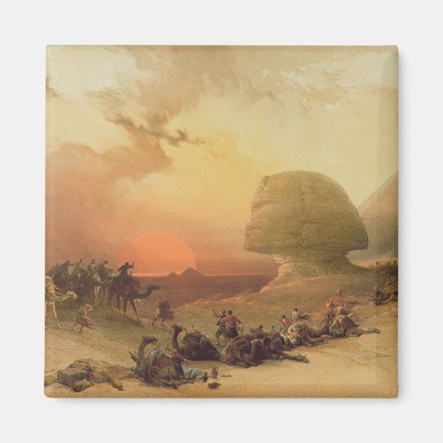 Imán La esfinge en Giza (Frente)