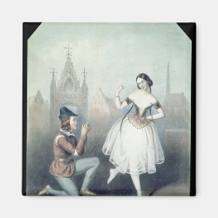 Imán La Esmeralda': Carlotta Grisi y Julio Perrot