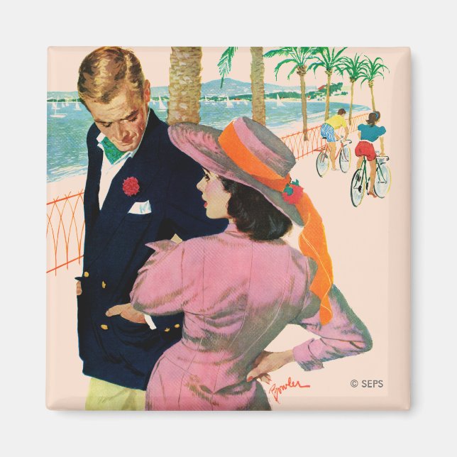 Imán La estrategia del amor (Frente)