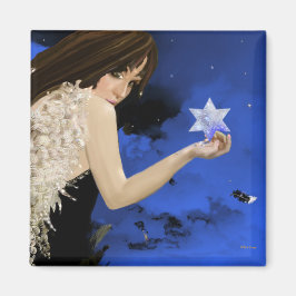 Imán La estrella azul