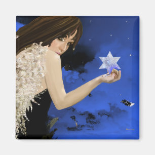 Imán La estrella azul