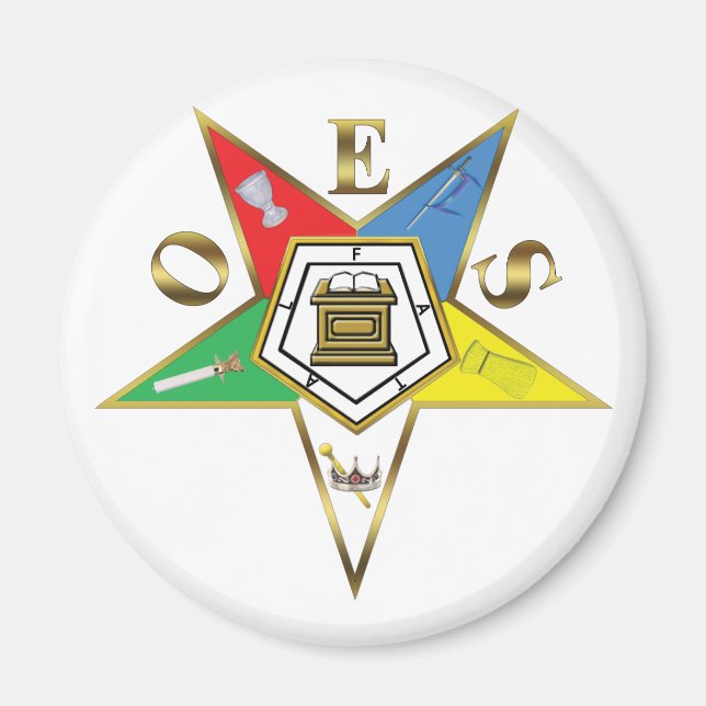 Imán La estrella de OES (Frente)