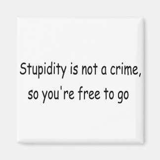 Imán La estupidez no es un crimen