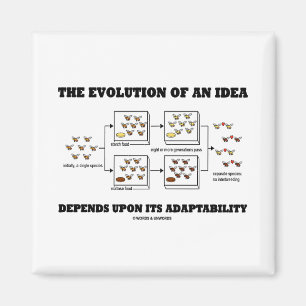 Imán La evolución una idea depende de la adaptabilidad