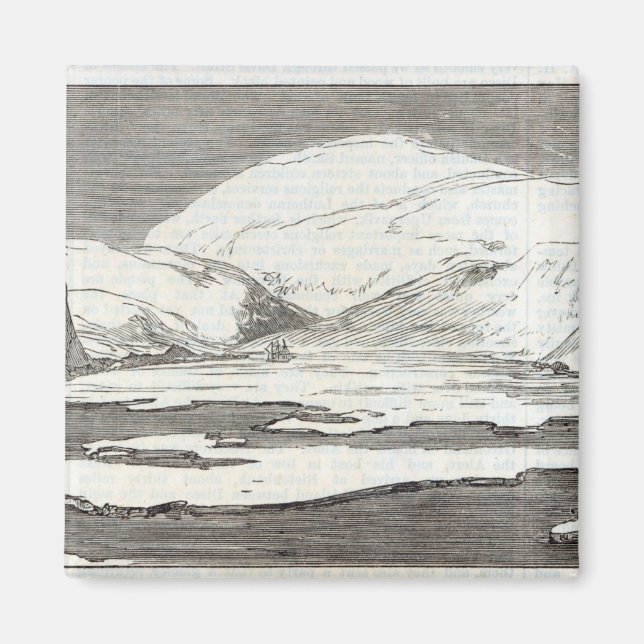 Imán La Expedición del Polo Norte (Frente)