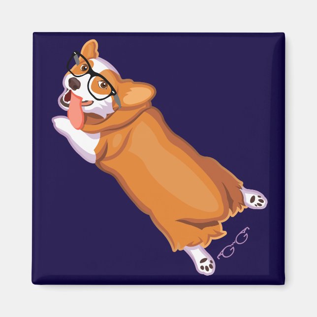 Imán La explosión de Corgi (Frente)