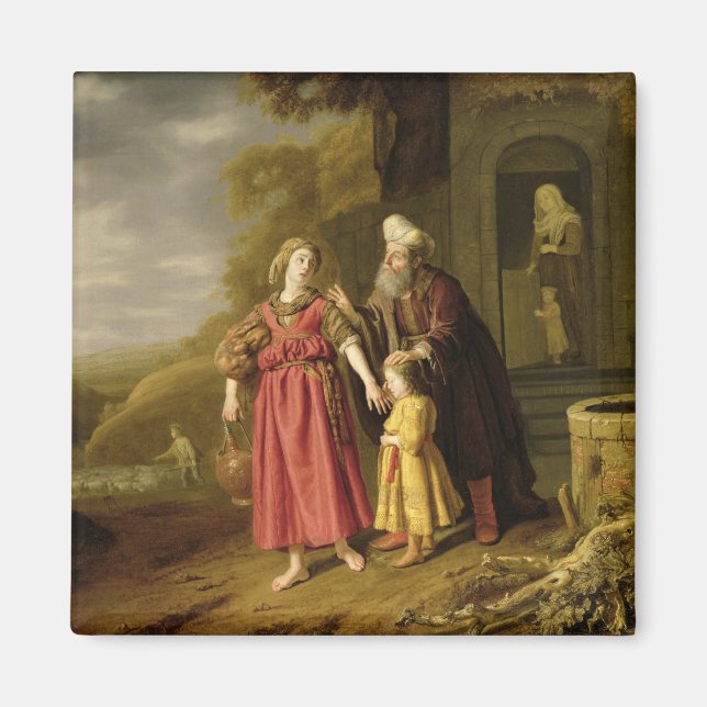 Imán La expulsión de Hagar e Ismael, c.1644 (Frente)