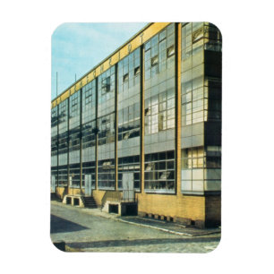 Imán La fábrica de zapatos Fagus, diseñada por Walter G