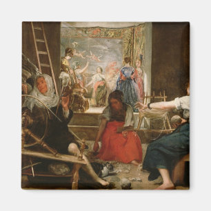 Imán La fábula del Arachne, o los hilanderos, c.1657