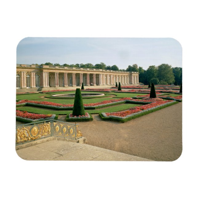 Imán La fachada del jardín del Gran Trianón, 1687 (foto (Horizontal)