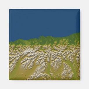 Imán La falta alpina a lo largo de la costa oeste