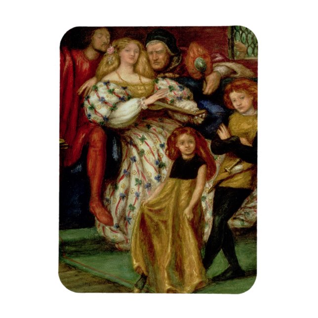 Imán La familia Borgia, 1863 (Vertical)
