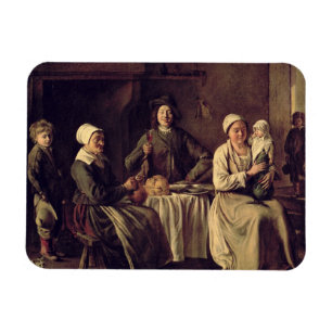 Imán La familia campesina, 1642 (aceite en lona)