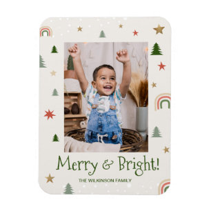 Imán La familia de los Navidades Merry y Bright