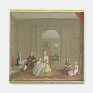 Imán La familia del tocino de Juan, c.1742-43 (aceite
