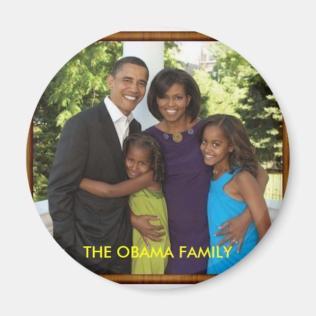 IMÁN LA FAMILIA OBAMA (Frente)