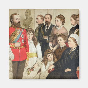 Imán La familia real, 1880