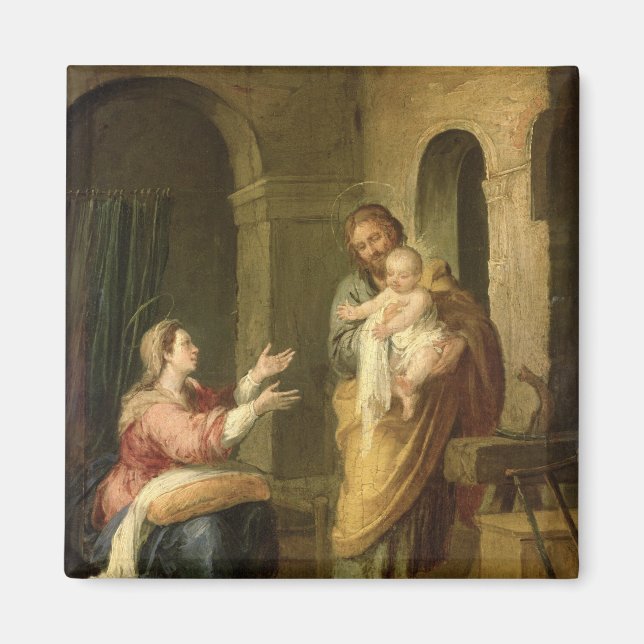 Imán La familia sagrada, c.1660-70 (Frente)