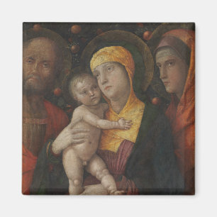 Imán La familia santa con Santa María Magdalena