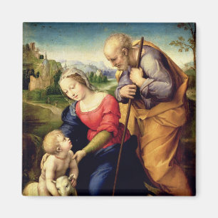 Imán La familia santa con un cordero, 1507
