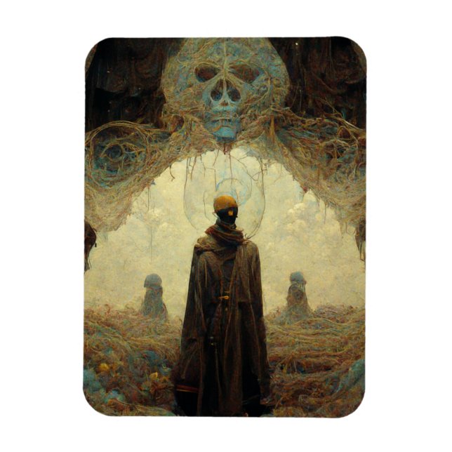 Imán La Fantasía de la Ciencia Ficción de Entryway (Vertical)