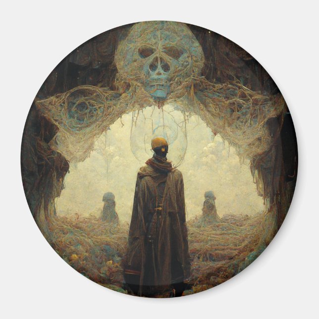 Imán La Fantasía de la Ciencia Ficción de Entryway (Frente)