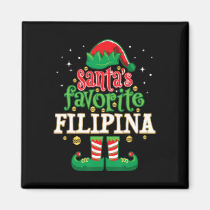 Imán La Favorita de Santa Filipina Navidad Coincidente 
