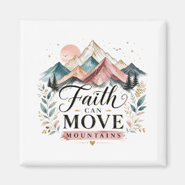 Imán La Fe Mueve Montañas