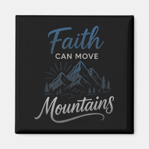 Imán La fe puede mover montañas - Cristiano motivaciona